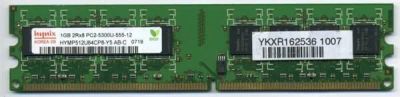 Лот: 4851350. Фото: 1. Hynix 1Gb. Оперативная память
