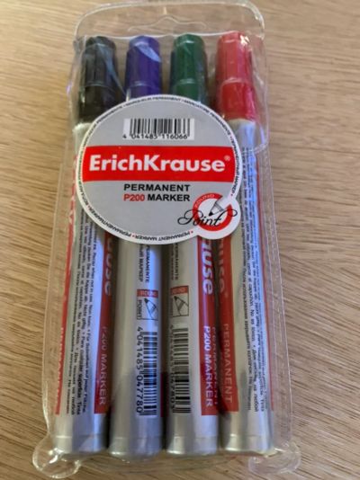 Лот: 15398167. Фото: 1. Перманентный маркер ErichKrause... Ручки, карандаши, маркеры