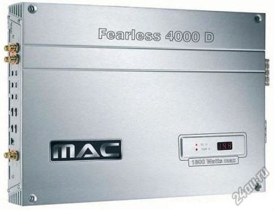 Лот: 5880322. Фото: 1. усилитель Mac Audio Fearless 4000D. Усилители