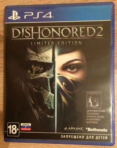 Лот: 10187700. Фото: 1. Dishonored 2 (PS4 , Playstation... Игры для консолей
