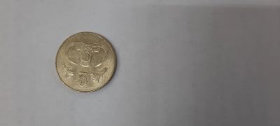 Лот: 19388877. Фото: 1. Монета Кипр 5 центов 2004г. Европа
