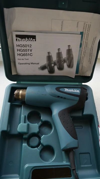 Лот: 11371939. Фото: 1. Строительный фен Makita HG5012... Электроинструмент