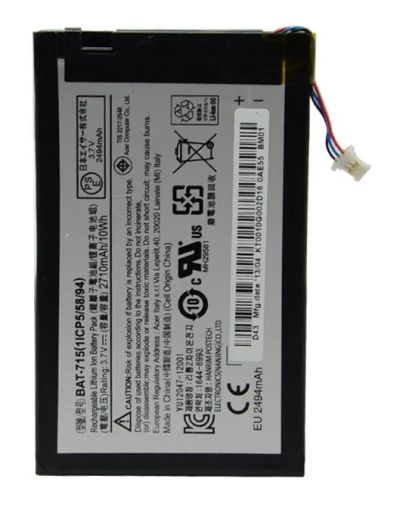 Лот: 11845606. Фото: 1. Аккумулятор для Acer Iconia Tab... Аккумуляторы
