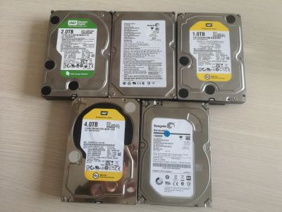 Лот: 23492523. Фото: 1. Убитые HDD, 5шт. Жёсткие диски (HDD)