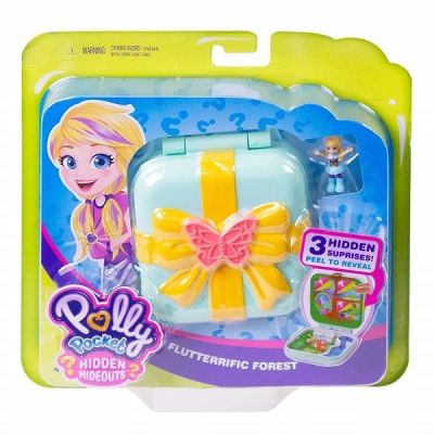 Лот: 15051827. Фото: 1. Mattel Polly Pocket Мини-мир голубой... Конструкторы