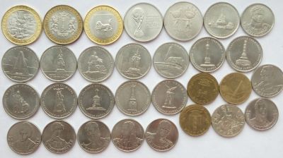 Лот: 12667821. Фото: 1. 30 разных монет для коллекции. Россия после 1991 года