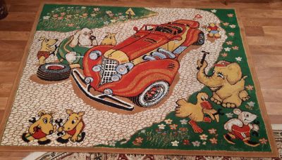 Лот: 23521356. Фото: 1. Ковёр б/у для детской комнаты. Ковры