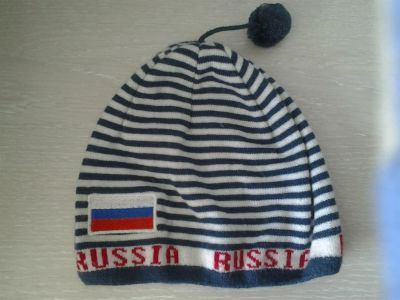 Лот: 3193721. Фото: 1. шапочка ''russia'' ,р.50-52. Головные уборы