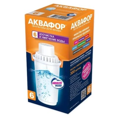 Лот: 24103505. Фото: 1. Картридж для фильтра-кувшина Аквафор... Кувшины, графины