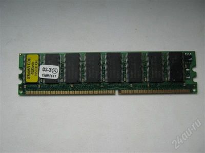 Лот: 530602. Фото: 1. DDR Hynix 256 Mb PC-3200. Оперативная память
