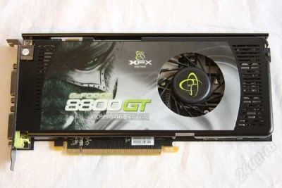 Лот: 1001092. Фото: 1. XFX GEFORCE 8800GT 512mb 256bit. Видеокарты