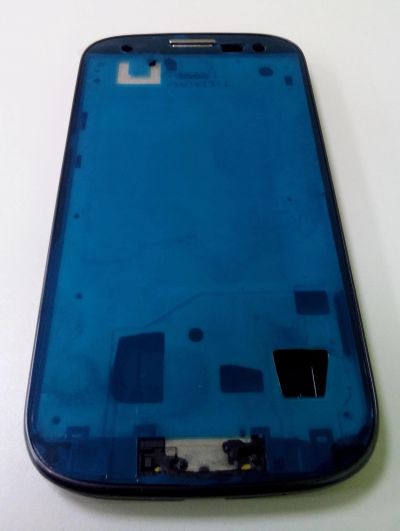 Лот: 12317010. Фото: 1. Корпус Samsung i9300 серый. Корпуса, клавиатуры, кнопки