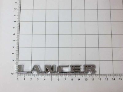 Лот: 10038493. Фото: 1. Эмблема шильдик Lancer на багажник... Детали тюнинга