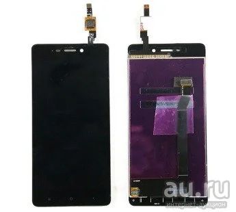 Лот: 13077741. Фото: 1. Дисплей Xiaomi Redmi 4 в сборе... Дисплеи, дисплейные модули, тачскрины