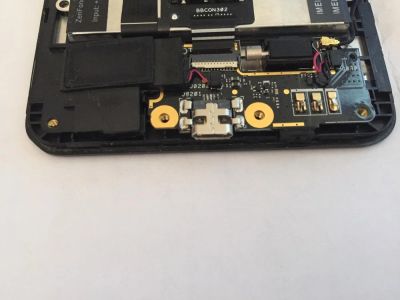 Лот: 6797991. Фото: 1. нижняя плата Asus ZenFone 5 A501CG. Микросхемы и платы