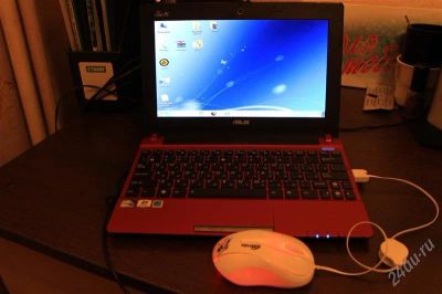 Лот: 2656405. Фото: 1. нетбук Asus Eee PC X101CH-RED024S... Ноутбуки
