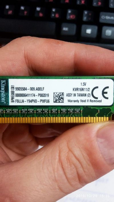 Лот: 14960458. Фото: 1. DDR3 1600mhz kingston. Оперативная память