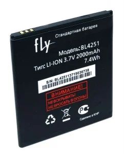 Лот: 7719975. Фото: 1. Аккумуляторная батарея для Fly... Аккумуляторы