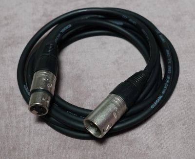 Лот: 21096988. Фото: 1. Микрофонный кабель 3 метра XLR... Шнуры, кабели, разъёмы