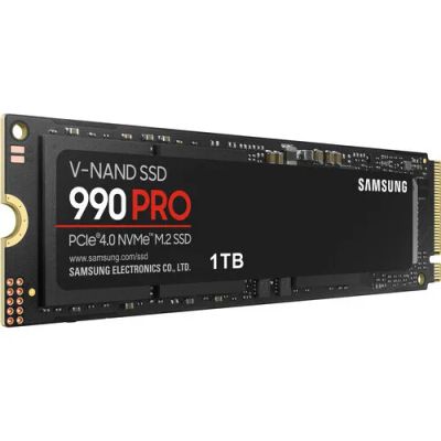 Лот: 21437920. Фото: 1. SSD диск Samsung 1TB 990 PRO PCIe... Жёсткие диски