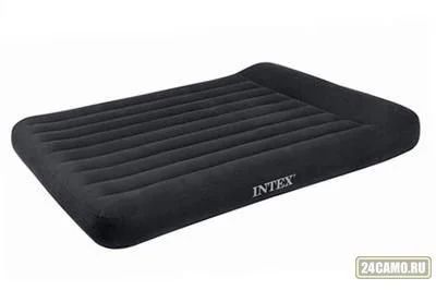 Лот: 13029875. Фото: 1. Матрас INTEX флок 152х203х23/30см... Спальные мешки, надувные кровати, коврики туристические