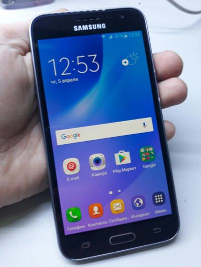 Лот: 11297914. Фото: 1. Samsung J3 2016 Duos. Смартфоны