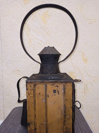 Лот: 15929925. Фото: 1. Фонарь железнодорожный. Другое (антиквариат)