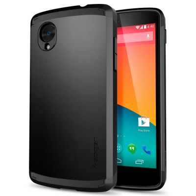 Лот: 3953222. Фото: 1. Чехол для LG Google Nexus 5 Spigen... Чехлы, бамперы