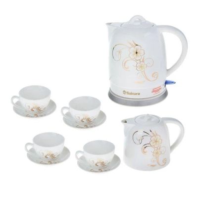 Лот: 8981167. Фото: 1. Чайный набор Sakura SA-2907C. Чайники, кофемашины, кулеры