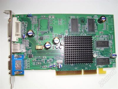 Лот: 497617. Фото: 1. Видеокарта Radeon 9550 128Mb. Видеокарты