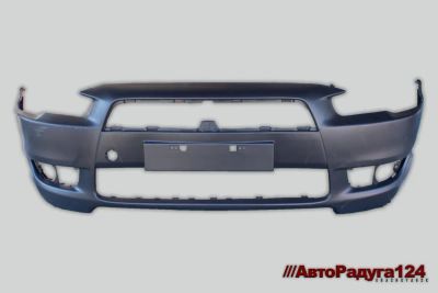 Лот: 25592402. Фото: 1. Бампер Mitsubishi Lancer X, Митсубиси... Кузов