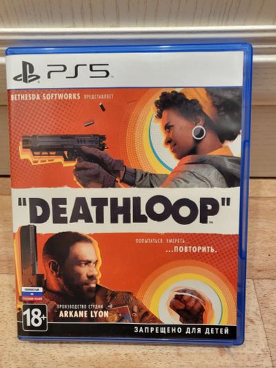 Лот: 18601715. Фото: 1. Deathloop PS5 / Лицензионный диск... Игры для консолей