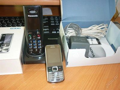 Лот: 975671. Фото: 1. nokia 6700(китай) и panasonik... Кнопочные мобильные телефоны