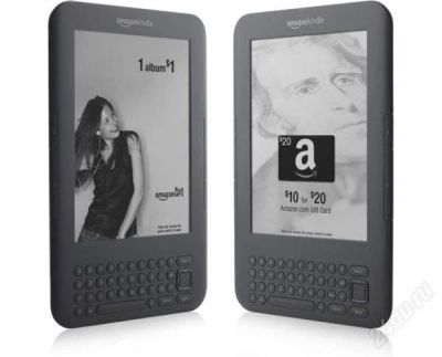 Лот: 1269936. Фото: 1. Amazon Kindle 3 WiFi и 3 G. Электронные книги