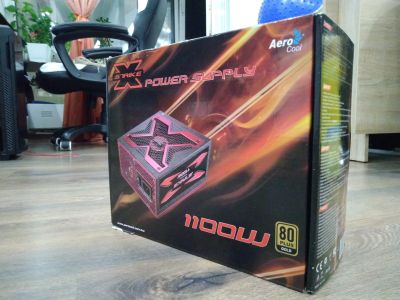 Лот: 14051133. Фото: 1. Блок питания AeroCool Strike-X... Корпуса, блоки питания
