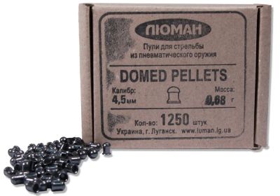 Лот: 7817905. Фото: 1. Пули "Люман" Domed Pellets 0,68... Аксессуары, запчасти