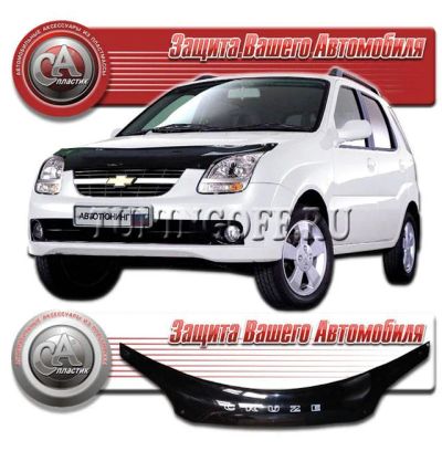 Лот: 4798965. Фото: 1. Дефлектор капота (чёрный) Chevrolet... Детали тюнинга