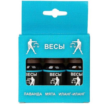 Лот: 19032672. Фото: 1. Набор масел эфирных Зодиак "Весы... Банные принадлежности