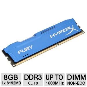 Лот: 6027248. Фото: 1. Kingston hyperx 8gb ddr3. Оперативная память