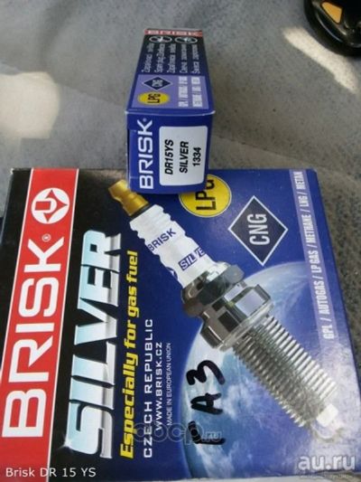 Лот: 17645637. Фото: 1. Свеча DR 15 YS Brisk. Расходные материалы