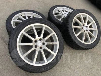 Лот: 14404788. Фото: 1. Sport Technic R17 + Michelin X-ice... Шины на дисках