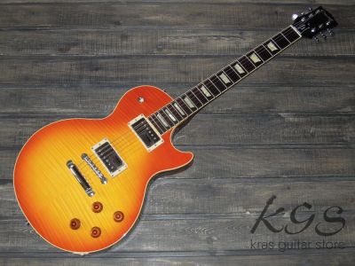 Лот: 10438609. Фото: 1. CoolZ ZLS-2/FM Les Paul Orange... Гитары