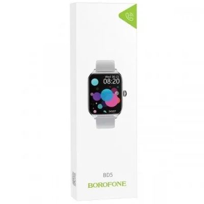 Лот: 22143057. Фото: 1. SMART WATCH BOROFONE BD5 call... Смарт-часы, фитнес-браслеты, аксессуары