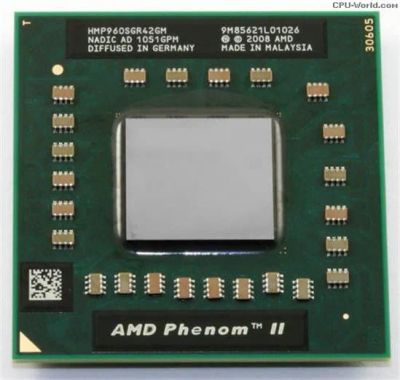 Лот: 11338522. Фото: 1. Процессор для ноутбука AMD phenom... Процессоры