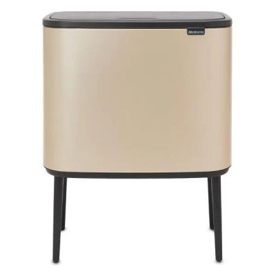 Лот: 24527899. Фото: 1. Мусорный бак Brabantia Touch Bin... Инвентарь для уборки