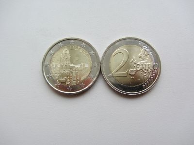 Лот: 12615945. Фото: 1. Литва 2 евро 2017 " Вильнюс -... Европа