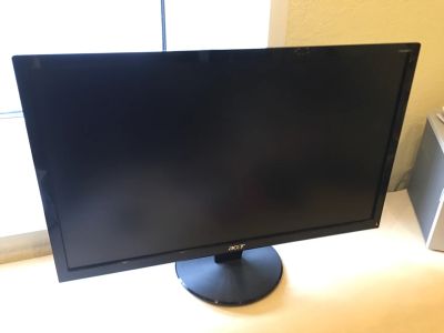 Лот: 12151335. Фото: 1. Монитор Acer P246H bd. ЖК-мониторы