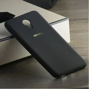 Лот: 11908530. Фото: 1. Чехол Meizu MX6 с логотипом черный... Чехлы, бамперы