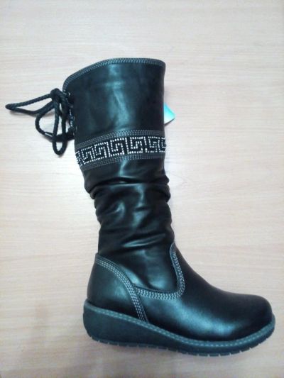 Лот: 4638230. Фото: 1. Детские сапожки "Калория" из натур... Сапоги
