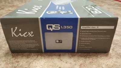 Лот: 17720330. Фото: 1. Усилитель Кicx qs 1.350 кикс 820... Усилители